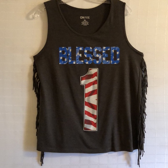 On Fire Tops - On fire Tank top